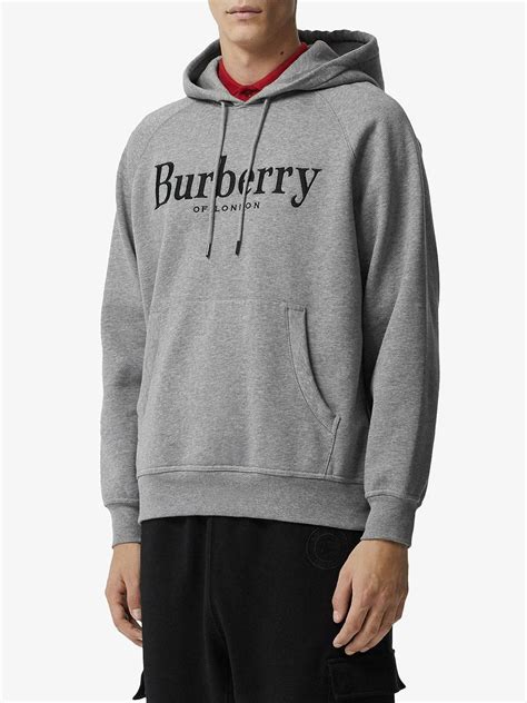 women's grey burberry hoodie|Burberry hoodie men grey.